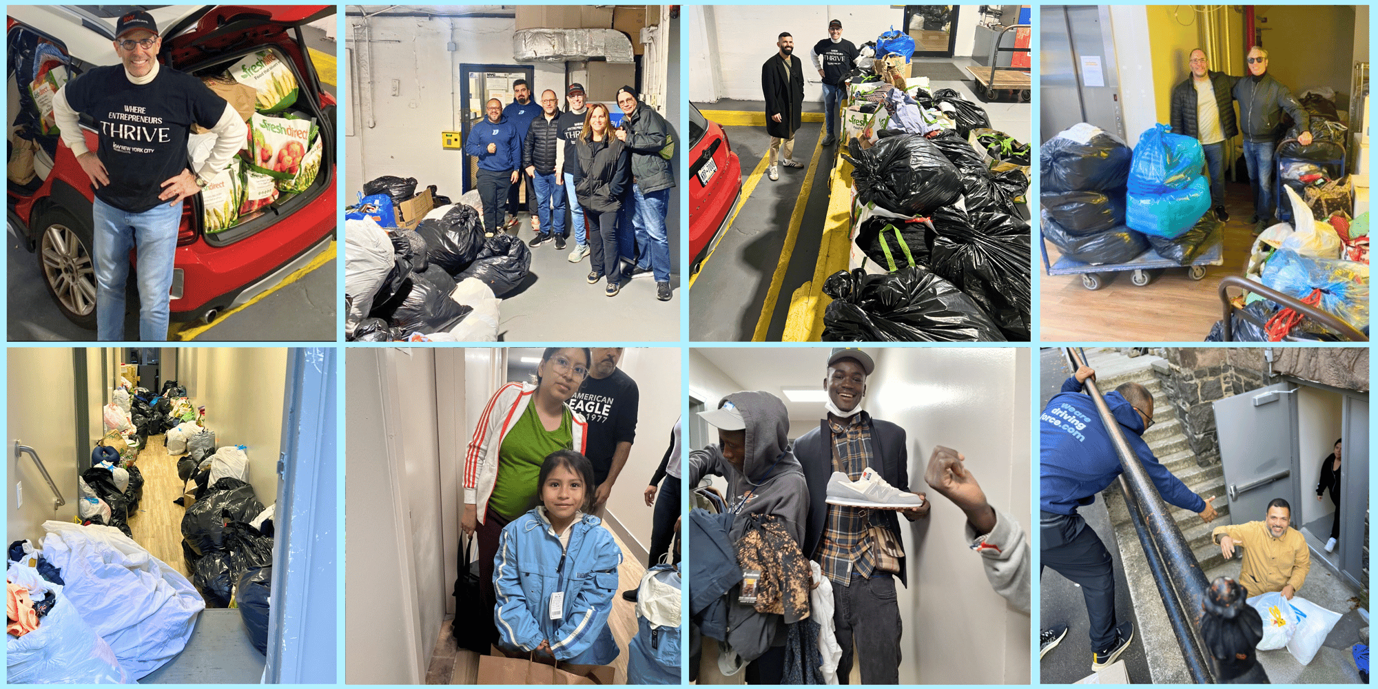 Shapot and Keller Williams NYC Clothing Drive for St. Mary's